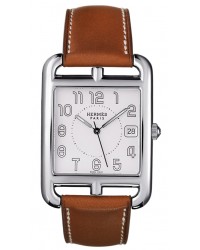 Hermes Cape Cod  Quartz Women's Watch, Stainless Steel, Silver Dial, 026086WW00