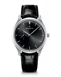 Zenith Heritage  Automatic Men's Watch, Stainless Steel, Black Dial, 03.2010.681/21.C493
