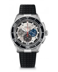 Zenith El Primero  Chronograph Automatic Men's Watch, Stainless Steel, Silver Dial, 03.2062.4057/69.R515