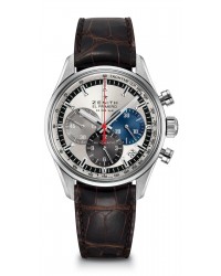 Zenith El Primero  Chronograph Automatic Men's Watch, Stainless Steel, Silver Dial, 03.2150.400/69.C713