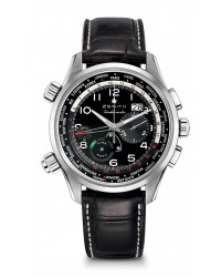 Zenith Pilot  Chronograph Automatic Men's Watch, Stainless Steel, Black Dial, 03.2400.4046/21.C721
