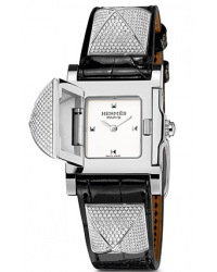 Hermes Medor  Quartz Women's Watch, Stainless Steel, Silver Dial, 035456WW00