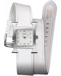 Hermes H Hour  Quartz Women's Watch, Stainless Steel, White Dial, 036718WW00