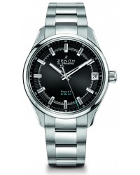 Zenith El Primero  Automatic Men's Watch, Stainless Steel, Black Dial, 03.2170.4650/21.M2170
