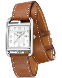 Hermes Cape Cod  Quartz Women's Watch, Stainless Steel, Silver Dial, 040360WW00
