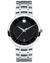 Movado 1881  Automatic Men's Watch, Stainless Steel, Black Dial, 606914