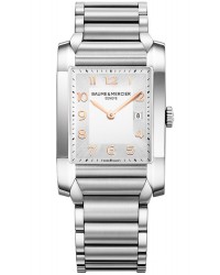 Baume & Mercier Hampton Classic  Automatic Men's Watch, Stainless Steel, Silver Dial, MOA10020