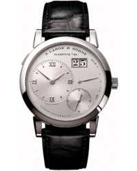 A. Lange & Sohne Lange 1  Manual Winding Men's Watch, Platinum, Silver Dial, 101.025