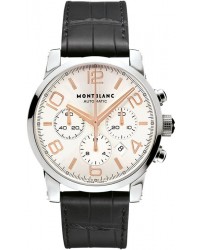 Montblanc Timewalker Chronograph Automatic  Chronograph Automatic Men's Watch, Stainless Steel, Silver Dial, 101549