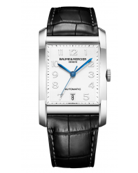 Baume & Mercier Hampton  Automatic Men's Watch, Stainless Steel, White Dial, MOA10155