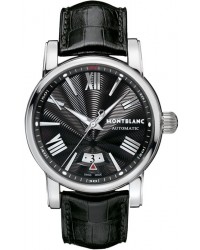 Montblanc Star 4810  Automatic Men's Watch, Stainless Steel, Black Dial, 102341
