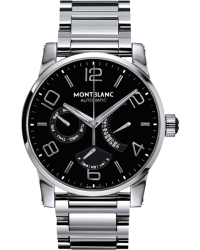 Montblanc Timewalker Automatic  Automatic Men's Watch, Stainless Steel, Black Dial, 103095