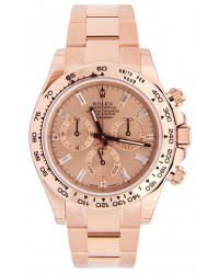 Rolex Cosmograph Daytona  Automatic Men's Watch, 18K Rose Gold, Pink Dial, 116505-PNK