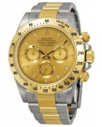 Rolex Cosmograph Daytona  Chronograph Automatic Men's Watch, Steel & 18K Yellow Gold, Champagne Dial, 116523-CHAMP