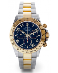 Rolex Cosmograph Daytona  Chronograph Automatic Men's Watch, Steel & 18K Yellow Gold, Blue Dial, 116523-BLU