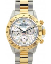 Rolex Cosmograph Daytona  Chronograph Automatic Men's Watch, 18K Yellow Gold, Mother Of Pearl & Diamonds Dial, 116523-MOP-WHT