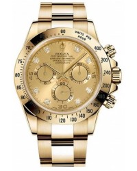 Rolex Cosmograph Daytona  Chronograph Automatic Men's Watch, 18K Yellow Gold, Champagne Dial, 116528-CHAMP-DIA