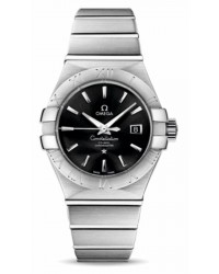 Omega Constellation  Automatic Women's Watch, Stainless Steel, Black Dial, 123.10.31.20.01.001