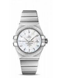 Omega Constellation  Automatic Women's Watch, Stainless Steel, Mother Of Pearl Dial, 123.10.31.20.05.001