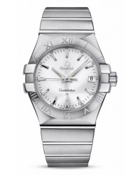 Omega Constellation  Quartz Men's Watch, Stainless Steel, Silver Dial, 123.10.35.60.02.001