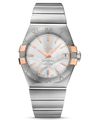 Omega Constellation  Automatic Men's Watch, 18K Rose Gold, Silver Dial, 123.20.38.21.02.004