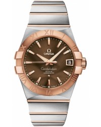 Omega Constellation  Automatic Men's Watch, 18K Rose Gold, Brown Dial, 123.20.38.21.13.001