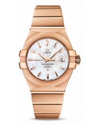 Omega Constellation  Automatic Women's Watch, 18K Rose Gold, Mother Of Pearl Dial, 123.50.31.20.05.001