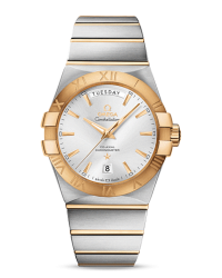 Omega Constellation  Automatic Men's Watch, Stainless Steel, Silver Dial, 123.20.38.22.02.002