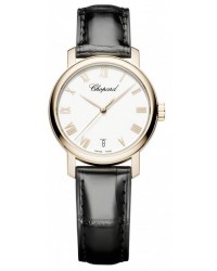 Chopard Classic  Automatic Women's Watch, 18K Rose Gold, White Dial, 124200-5001