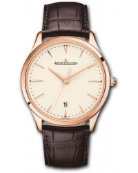 Jaeger Lecoultre Master  Automatic Men's Watch, 18K Rose Gold, Beige Dial, 1282510