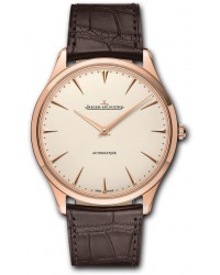 Jaeger Lecoultre Master  Automatic Men's Watch, 18K Rose Gold, Ivory Dial, 1332511