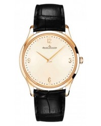 Jaeger Lecoultre Master  Automatic Men's Watch, 18K Rose Gold, Beige Dial, 1352522