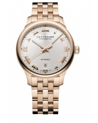 Chopard L.U.C  Automatic Men's Watch, 18K Rose Gold, Silver Dial, 151937-5001