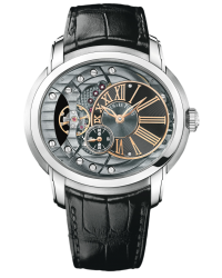 Audemars Piguet Millenary  Automatic Men's Watch, Stainless Steel, Skeleton Dial, 15350ST.OO.D002CR.01