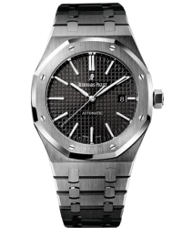 Audemars Piguet Royal Oak  Automatic Men's Watch, Stainless Steel, Black Dial, 15400ST.OO.1220ST.01