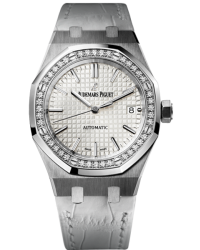 Audemars Piguet Royal Oak  Automatic Mid-Size Watch, Stainless Steel, Silver Dial, 15451ST.ZZ.D011CR.01