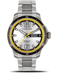 Chopard Grand Prix  Automatic Men's Watch, Titanium, Silver Dial, 158568-3001