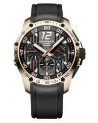 Chopard Classic Racing  Chronograph Automatic Men's Watch, 18K Rose Gold, Black Dial, 161284-5001