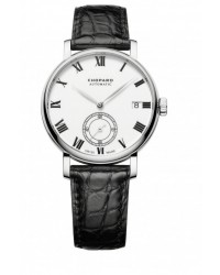 Chopard Classic  Automatic Men's Watch, 18K White Gold, White Dial, 161289-1001