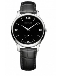 Chopard L.U.C  Automatic Men's Watch, 18K White Gold, Black Dial, 161920-1001