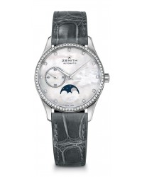 Zenith Heritage  Automatic Women's Watch, Stainless Steel, Mother Of Pearl Dial, 16.2310.692/81.C706
