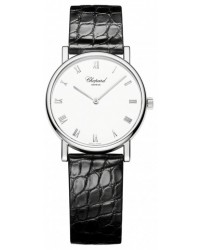 Chopard Classic  Automatic Women's Watch, 18K White Gold, White Dial, 163154-1001