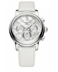 Chopard Classic Racing  Chronograph Automatic Men's Watch, Stainless Steel, Mother Of Pearl Dial, 168511-3018