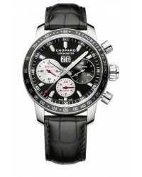 Chopard Classic Racing  Chronograph Automatic Men's Watch, Stainless Steel, Black Dial, 168543-3001