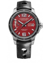 Chopard Classic Racing  Chronograph Automatic Men's Watch, Stainless Steel, Red Dial, 168566-3002