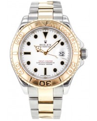 Rolex Yacht-Master 35  Automatic Men's Watch, Stainless Steel, White Dial, 168623-WHT
