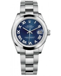 Rolex DateJust Lady 31  Automatic Women's Watch, Stainless Steel, Blue Dial, 178240-BLURN-OYSTER