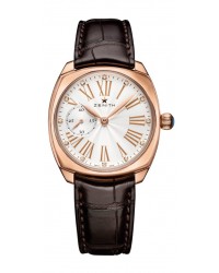 Zenith Heritage  Automatic Women's Watch, 18K Rose Gold, Silver Dial, 18.1970.681/01.C725