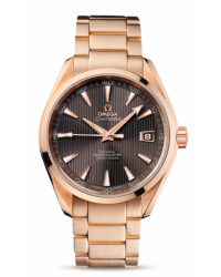 Omega Aqua Terra  Automatic Men's Watch, 18K Rose Gold, Brown Dial, 231.50.42.21.06.001