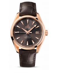 Omega Aqua Terra  Automatic Men's Watch, 18K Rose Gold, Brown Dial, 231.53.42.21.06.001